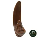 Wooden Serenity Moon Sculpture
