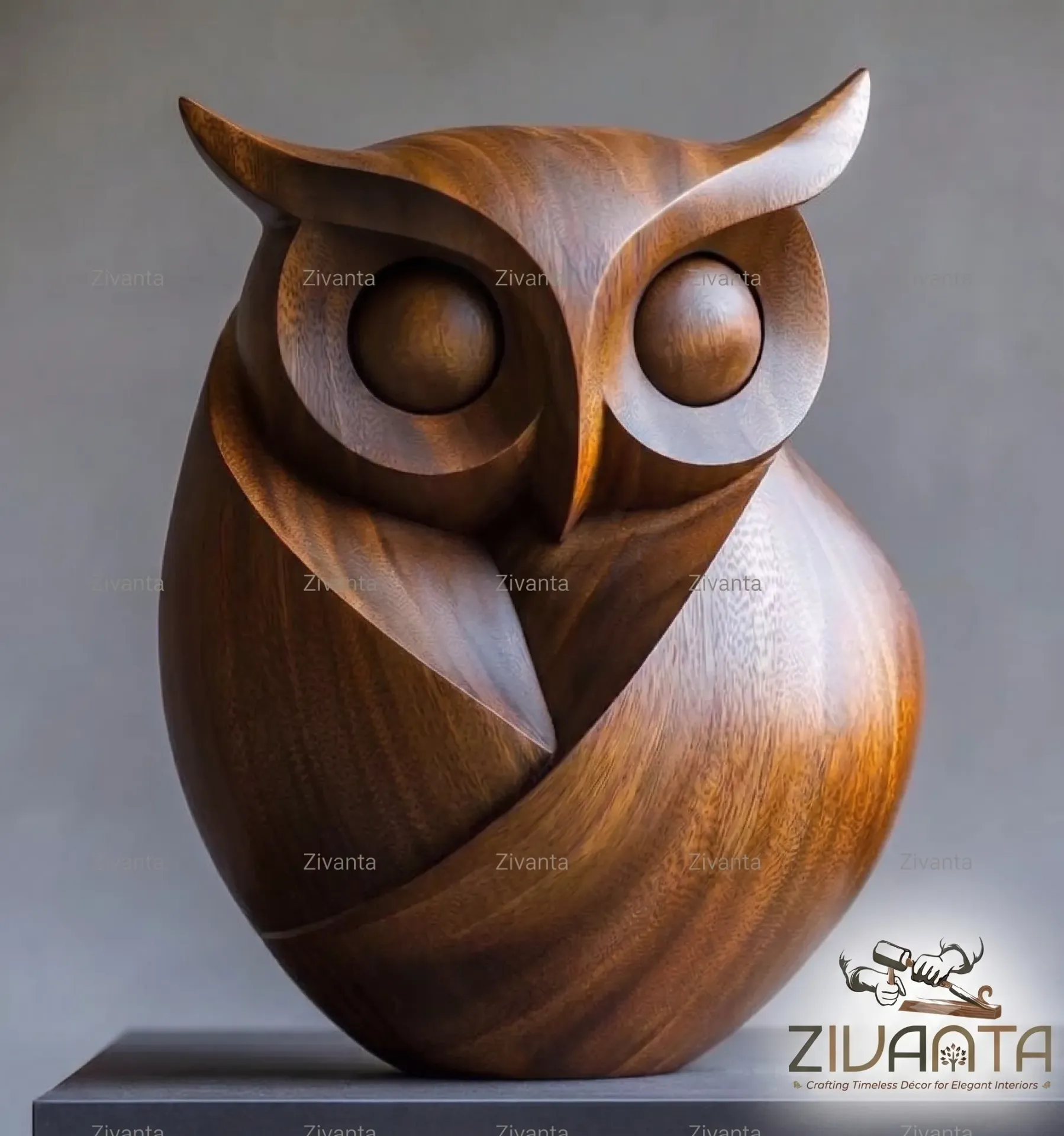 Wooden OWL Sculptures