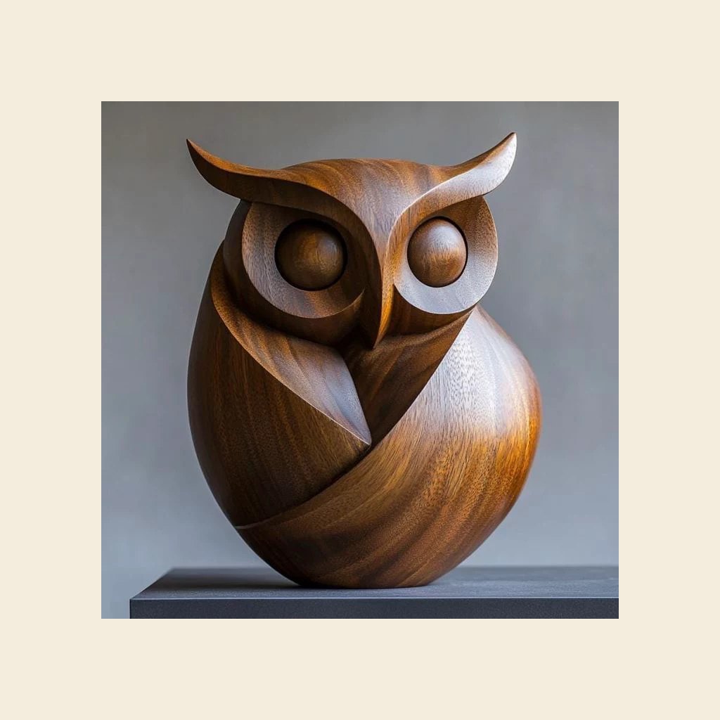 Wooden OWL Sculptures