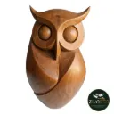 Teak Wood OWL Sculptures